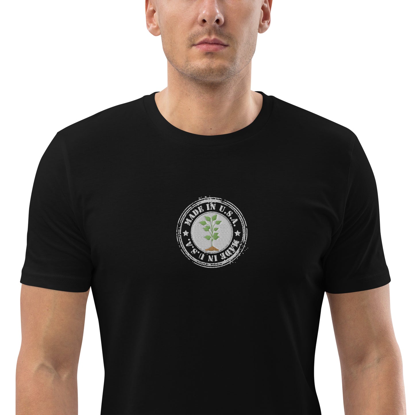 Camiseta de algodón orgánico Hombre